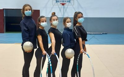 La gimnasia rítmica sanroqueña, protagonista este sábado en el Campeonato de Andalucía de Conjuntos