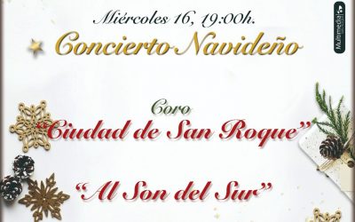 El Coro Rociero Ciudad de San Roque y Al Son del Sur inician los espectáculos de Navidad en el Teatro