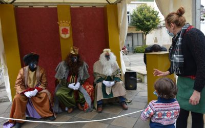 Los Reyes Magos reciben a los pequeños de Estación, Miraflores, Torreguadiaro y Campamento