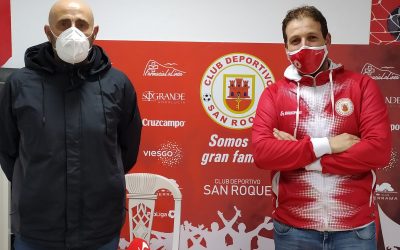 Presentado el nuevo entrenador de CD San Roque, Pablo Sánchez