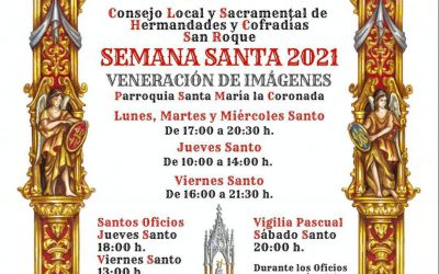 Organizada una Veneración de Imágenes en Santa María La Coronada del Lunes al Viernes Santo
