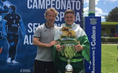 La andaluza Sub 14 de rugby, en la que juega Jesús Villalobos, campeona de España de Selecciones Autonómicas