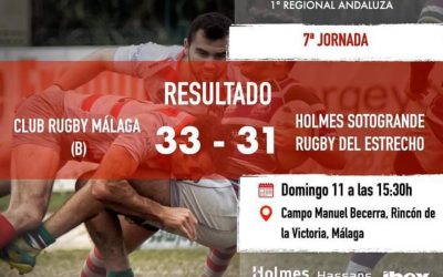 Rugby del Estrecho Senior dio la cara ante CR Málaga “B”
