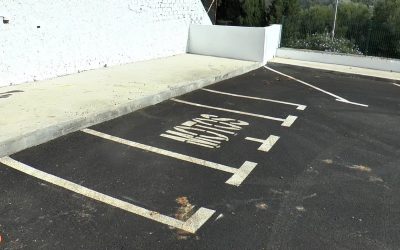 Nueva zona de aparcamientos en Guadiaro