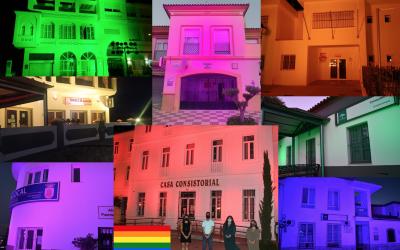 San Roque se ilumina para celebrar el día del orgullo LGTBIQ+