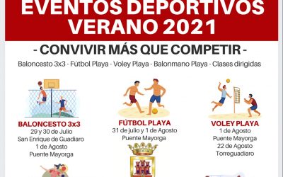El Ayuntamiento de San Roque proyecta múltiples actividades deportivas al aire libre para los meses de julio y agosto
