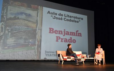 Benjamín Prado y su última novela, protagonistas del Aula de Literatura de San Roque