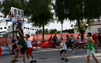 Buena participación en el torneo de baloncesto 3×3 en San Enrique
