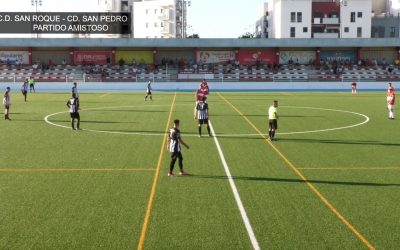 El San Roque se defiende ante un gran UD San Pedro en el amistoso del domingo (2-4)