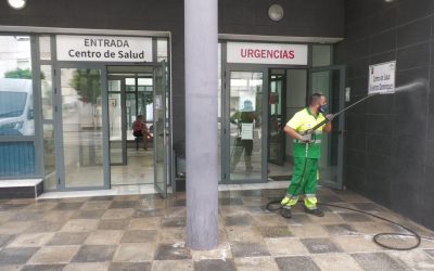 Prosiguen, por todo el municipio, las labores de desinfección de Limpieza Viaria