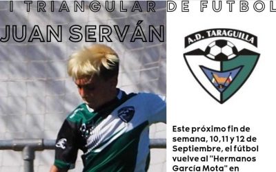 Regresa el fútbol base al Municipal Hermanos García Mota con la celebración del “I Triangular Juan Serván», este fin de semana