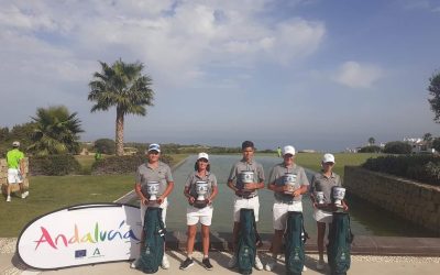La Escuela Municipal de Golf La Cañada triunfa en el Campeonato de Andalucía Interclubs Infantil de Alcaidesa