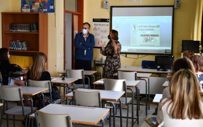 La EOI de San Roque celebra el Erasmus Day acogiendo a un grupo de docentes europeos