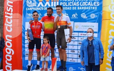 Fran Vázquez, plata en el Campeonato de España de Mountain Bike de Policías Locales