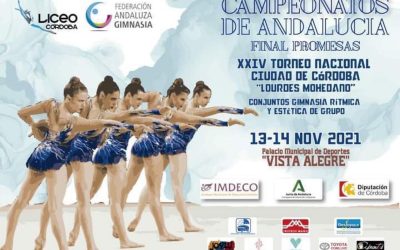 La gimnasia rítmica de San Roque compite en Córdoba, en los XXIV Campeonatos de Andalucía