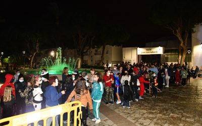 Gran participación en las actividades de Halloween desarrolladas anoche en la Alameda Alfonso XI