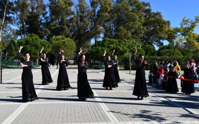 Animada actuación de la Asociación Cultural Flamenca “Vanessa Orrán”