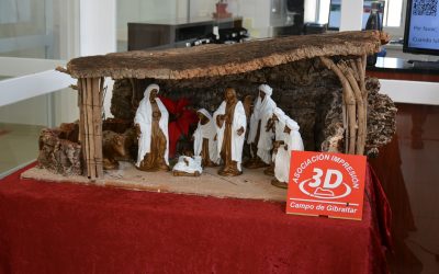 Impresión 3D regala al Ayuntamiento un belén hecho por sus socios