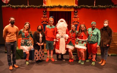 Mucha diversión ayer en el Teatro con el musical “El Taller de Papá Noel”