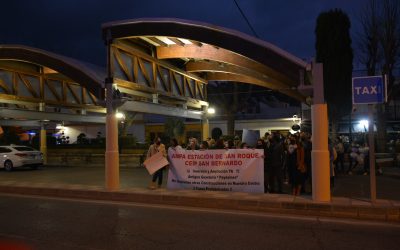 Apoyo municipal en la manifestación del AMPA del colegio San Bernardo
