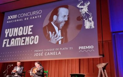 Felicitación municipal a José Canela, ganador del Concurso Nacional de Cante Yunque Flamenco 2021 de Barcelona