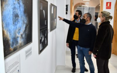 Abierta en el Espacio Joven la exposición de astrofotografía de Jesús Arceiz