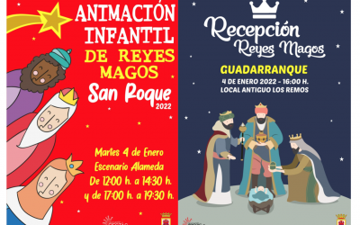 Mañana martes, Animación Infantil en el casco y recepción Real en Guadarranque
