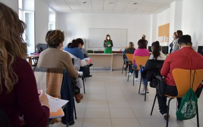 Comienza en Amdel el primer taller del proyecto Pórtico Dipuforma, con diez alumnos