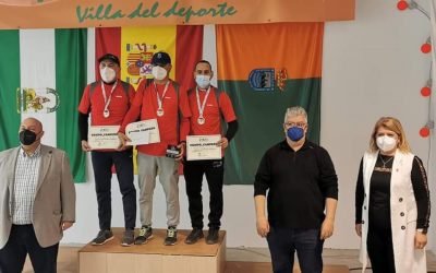 El equipo de Carlos Torres, Campeón de Andalucía por Equipos, Clubs y Casas Comerciales de Foso Olímpico