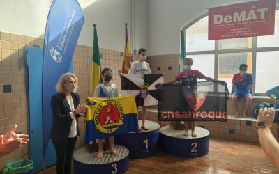 Cinco medallas para los nadadores sanroqueños en el XXXVIII Trofeo “Ciudad de El Puerto”