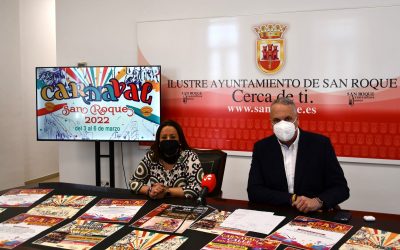 Presentados los Carnavales de San Roque 2022, que se celebrarán entre el 26 de febrero y el 6 de marzo