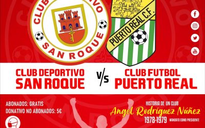 El San Roque y el Puerto Real se enfrentan el domingo en el Manolo Mesa en un partido de alto voltaje