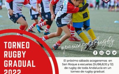 San Roque alberga el torneo de rugby gradual de escuelas de base de Andalucía