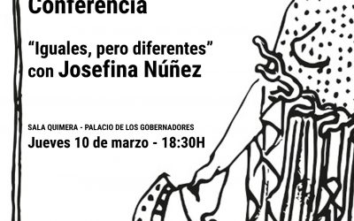 Conferencia sobre igualdad de Josefina Núñez, el jueves 10 en la Sala Quimera