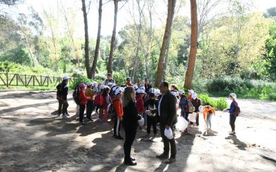 Escolares inician una serie de visitas al Pinar del Rey
