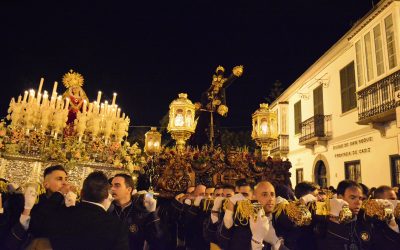 Buena Muerte y Amargura, y Nazareno y Dolores, el Jueves Santo en San Roque