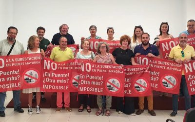 El 10 de junio, manifestación en San Roque Ciudad contra Red Eléctrica y su subestación