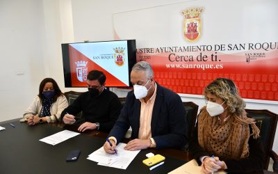 Firmado el convenio para la celebración de la Virgen del Carmen en Torreguadiaro