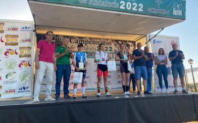Blanca Gómez, subcampeona de Andalucía de ciclismo en ruta y contrarreloj