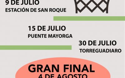 El I Circuito Local de Baloncesto 3×3 San Roque arranca este sábado en la barriada de Estación