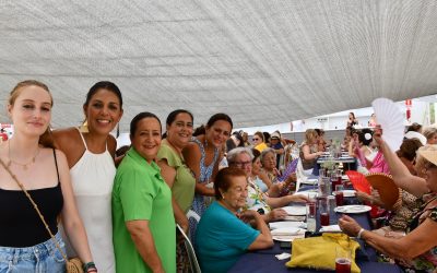 El mejor ambiente, en la Comida de Mujeres de la Feria de San Enrique