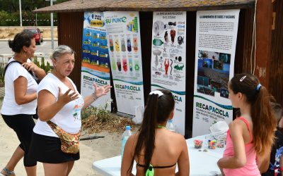 La playa de Guadarranque acogió las actividades de educación ambiental