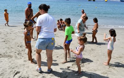 Comienzan las actividades de educación ambiental que se desarrollarán los domingos del verano en playas