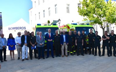 El Consorcio de Bomberos presenta en San Roque seis nuevos camiones autobombas