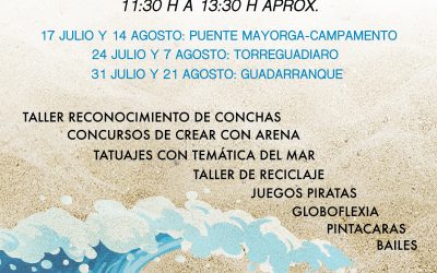Este domingo, actividades de educación ambiental en la playa de Guadarranque
