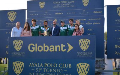 Dubai se alzó con la Copa de Oro Globant de alto hándicap de polo