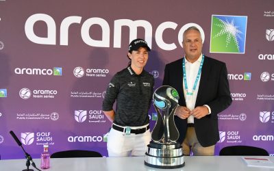 Mañana comienza en San Roque el prestigioso torneo de golf femenino Aramco Team Series