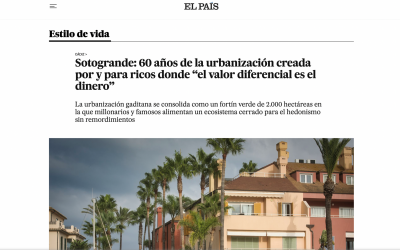 El diario El País dedica un reportaje a los 60 años de Sotogrande
