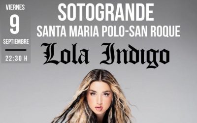 Lola Índigo concluirá este viernes el Sotogrande Music Festival 2022