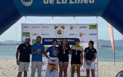 Paula Pecino, oro en el I Campeonato de España de remo Beach Sprint